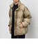 〈撥水/防風〉PERTEX(R) × PRIMALOFT(R) スタンドカラー ショート 中綿 ジャケット◆