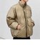 〈撥水/防風〉PERTEX(R) × PRIMALOFT(R) スタンドカラー ショート 中綿 ジャケット◆