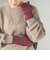《予約》カシミヤ ミックス スリット グローブ