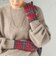 《予約》カシミヤ ミックス スリット グローブ