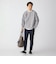 【WEB限定】レイヤード ヘンリーネック ロングスリーブ ニット