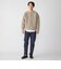 【WEB限定】レイヤード ヘンリーネック ロングスリーブ ニット