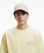 オーバーサイズクロックエンブレム 半袖スウェット