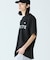 ヘビーウェイトブランドネーム ラバープリント ロゴ半袖Tシャツ