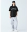ヘビーウェイトブランドネーム ラバープリント ロゴ半袖Tシャツ