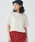 アウトラインクロッククルーネック半袖Tシャツ