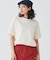 アウトラインクロッククルーネック半袖Tシャツ