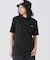 アウトラインクロッククルーネック半袖Tシャツ