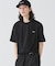 アウトラインクロッククルーネック半袖Tシャツ