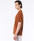 アウトラインクロッククルーネック半袖Tシャツ