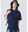 アウトラインクロッククルーネック半袖Tシャツ