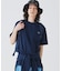 アウトラインクロッククルーネック半袖Tシャツ