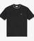 配色リブニットインディゴ鹿の子 半袖Tシャツ