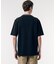 配色リブニットインディゴ鹿の子 半袖Tシャツ