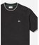 配色リブニットインディゴ鹿の子 半袖Tシャツ