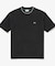 配色リブニットインディゴ鹿の子 半袖Tシャツ