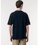 配色リブニットインディゴ鹿の子 半袖Tシャツ