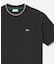 配色リブニットインディゴ鹿の子 半袖Tシャツ