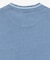 配色リブニットインディゴ鹿の子 半袖Tシャツ