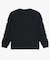 ヘビーウェイト スリーブプリント ロングリブスリーブTシャツ