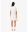 ワニロゴプリーツTシャツドレス  /ワンピース