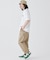 【オンライン限定】LACOSTE オーバーサイズ バック プリント Tシャツ