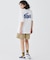 【オンライン限定】LACOSTE オーバーサイズ バック プリント Tシャツ