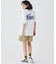 【オンライン限定】LACOSTE オーバーサイズ バック プリント Tシャツ
