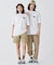 【オンライン限定】LACOSTE オーバーサイズ バック プリント Tシャツ