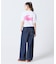 【オンライン限定】LACOSTE オーバーサイズ バック プリント Tシャツ