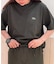 L.12.12アレンジ ガゼット付き鹿の子地 半袖Tシャツ