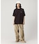 L.12.12アレンジ ガゼット付き鹿の子地 半袖Tシャツ