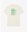 フェイドエフェクトワニロゴバックプリントウルトラドライTシャツ