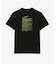 フェイドエフェクトワニロゴバックプリントウルトラドライTシャツ