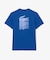 フェイドエフェクトワニロゴバックプリントウルトラドライTシャツ