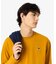 ラコステゴルフバックプリントウルトラドライロングスリーブTシャツ
