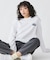 【オンライン限定】LACOSTE オーバーサイズ バックプリント ロングスリーブTシャツ