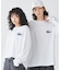 【オンライン限定】LACOSTE オーバーサイズ バックプリント ロングスリーブTシャツ