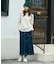 【オンライン限定】LACOSTE オーバーサイズ バックプリント ロングスリーブTシャツ
