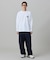 【オンライン限定】LACOSTE オーバーサイズ バックプリント ロングスリーブTシャツ