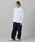 【オンライン限定】LACOSTE オーバーサイズ バックプリント ロングスリーブTシャツ