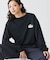 【オンライン限定】LACOSTE オーバーサイズ バックプリント ロングスリーブTシャツ