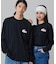 【オンライン限定】LACOSTE オーバーサイズ バックプリント ロングスリーブTシャツ
