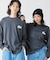 【オンライン限定】LACOSTE オーバーサイズ バックプリント ロングスリーブTシャツ