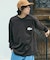 【オンライン限定】LACOSTE オーバーサイズ バックプリント ロングスリーブTシャツ