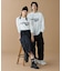 【オンライン限定】LACOSTE 鹿の子オーバーサイズプリント ロングスリーブTシャツ