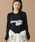【オンライン限定】LACOSTE 鹿の子オーバーサイズプリント ロングスリーブTシャツ