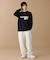 【オンライン限定】LACOSTE 鹿の子オーバーサイズプリント ロングスリーブTシャツ