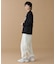 【オンライン限定】LACOSTE 鹿の子オーバーサイズプリント ロングスリーブTシャツ