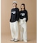 【オンライン限定】LACOSTE 鹿の子オーバーサイズプリント ロングスリーブTシャツ